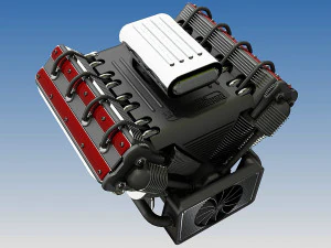 V8 MOTOR 3D Model