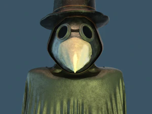 Plague Doctor 3D Model