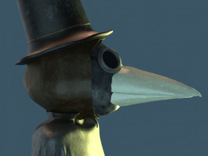 Plague Doctor 3D Модель