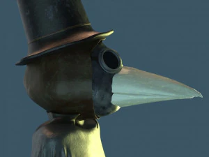 Plague Doctor 3D Model