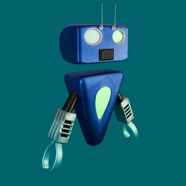 Robo il robot Modello 3D .c4d .max .obj .3ds .fbx .stl .blend