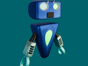 Robo the Robot 3D Model