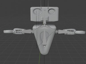 Robo the Robot Model 3D