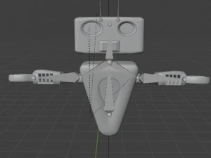 Robo il robot Modello 3D