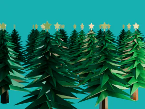 Albero di Natale Modello 3D