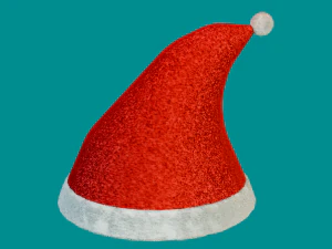 Weihnachtsm&uuml;tze 3D Modell