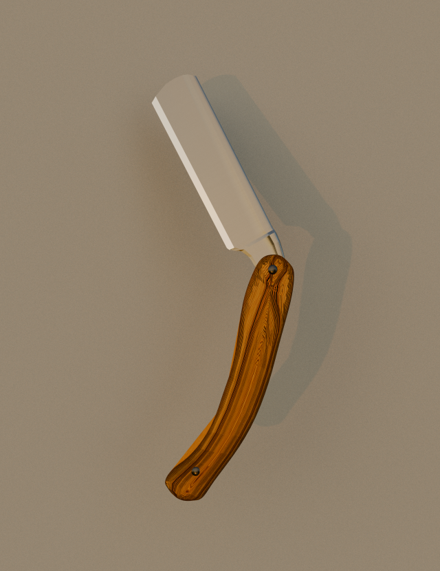 Razor 3D Model .c4d .max .obj .3ds .fbx .stl .blend 