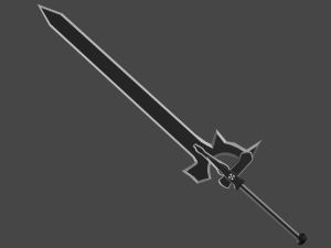 SAO 3D Sword 3D-Modell