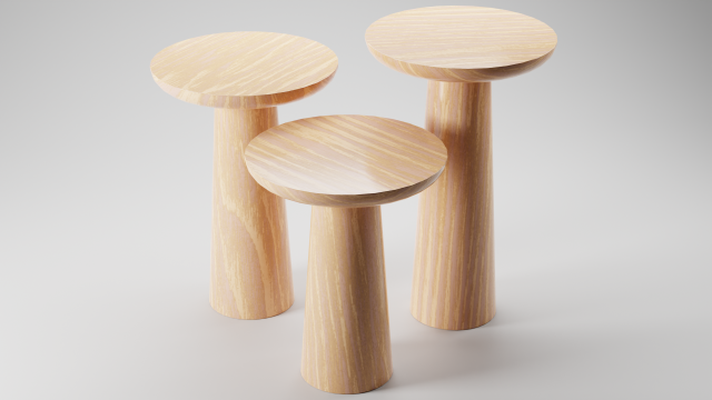 Coffe table Model 3D .c4d .max .obj .3ds .fbx .stl .blend