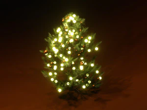 Albero di Natale Modello 3D
