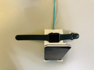 IPHONE AND APPLE WATCH CHARGING HOLDER - DOCKING Modelo de impresión 3D
