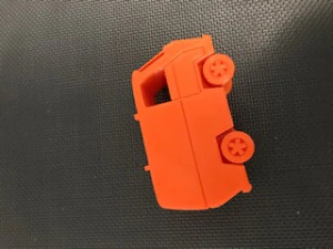 SAMOCH&Oacute;D SCOOBY DOO - ZABAWKA Z NADRUKIEM NA MIEJSCU Model do druku 3D