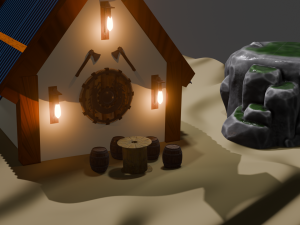 Island Model 3D