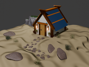 Island Model 3D