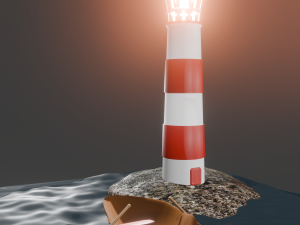 Lighthouse Modello 3D