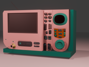 TV Modèle 3D
