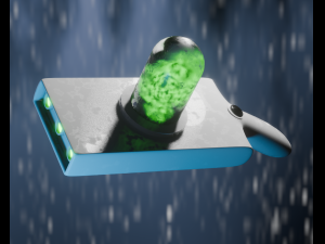 Portal pistol Modèle 3D