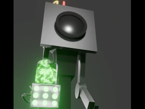 Ricks robot 3D Model