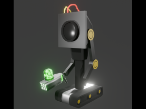 Ricks robot 3D Modell