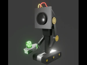 Ricks robot 3D Model
