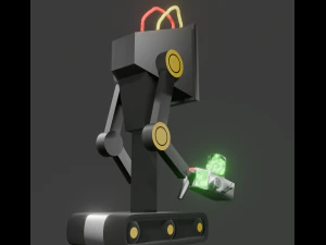 Ricks robot 3D Model