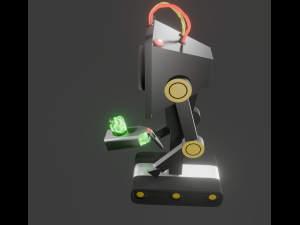 Ricks robot 3D Modell