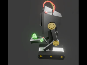 Ricks robot 3D Model