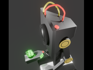 Ricks robot 3D Modell