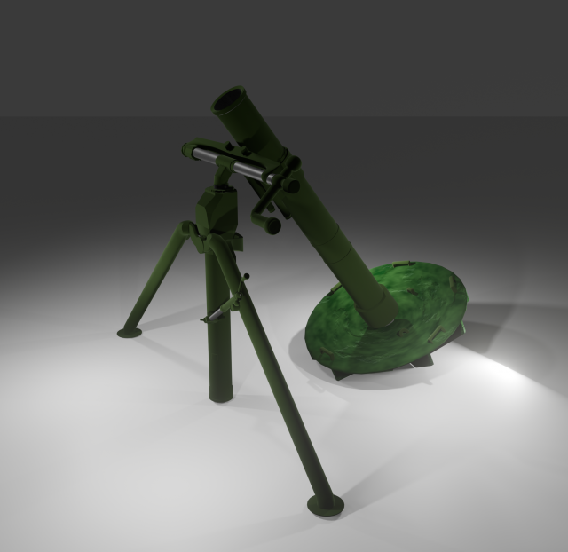 Mortar Modelo 3D .c4d .max .obj .3ds .fbx .stl .blend 