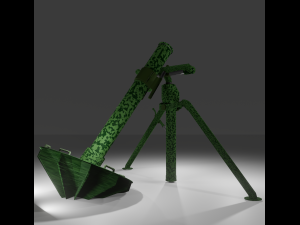 Mortar Modelo 3D