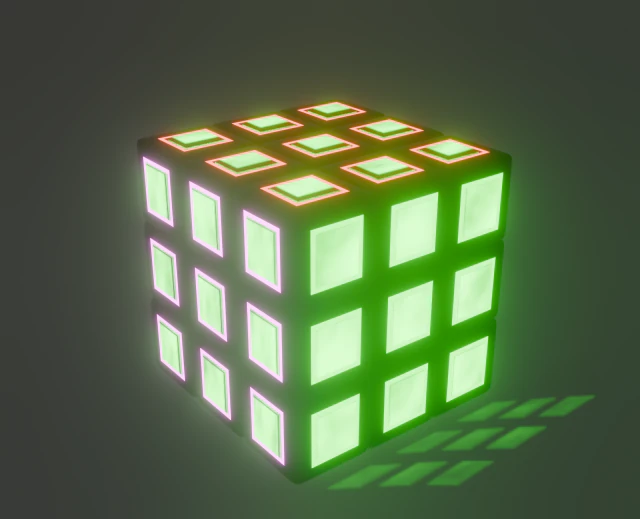 Cube 3D Model .c4d .max .obj .3ds .fbx .stl .blend 