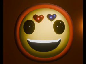 Faces emoji 3D Model