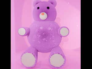 Fluffy bear 3D Модель