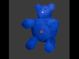 Fluffy bear Modelo 3D