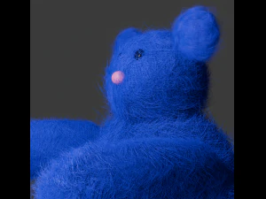 Fluffy bear 3D Model