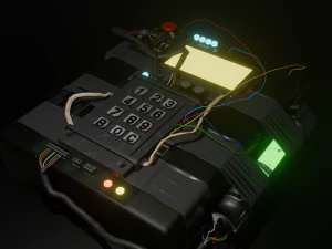 Bomb fake 3D Model