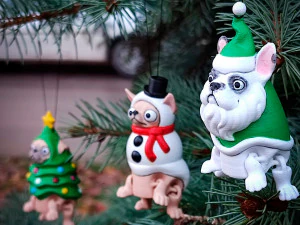 Chihuahua the Snowman - Christmas Collection 3D Print Model