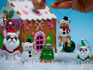 Chihuahua the Snowman - Christmas Collection 3D-Druckmodell