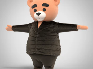 Ursinho de pelúcia Modelo 3D