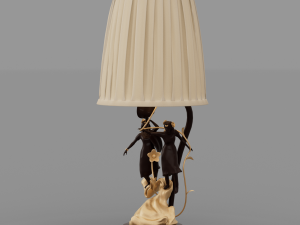 Lamp table Model 3D