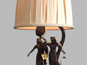 Lamp table 3D मॉडल