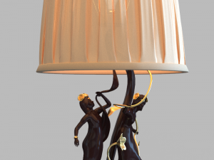 Lamp table 3D मॉडल