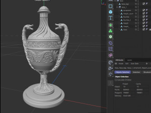 Vase 3Dモデル