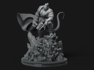 HEELLBOY PRINT 3D 3D Print Model