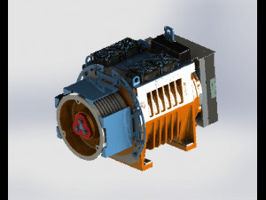 Montanari Gearless MGV34SMR 3D Model