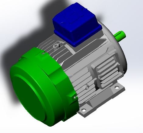 3D Moteur Electrique 3D मॉडल .c4d .max .obj .3ds .fbx .stl .blend 