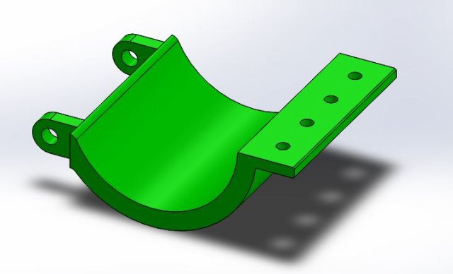 Protective cover 3D Model .c4d .max .obj .3ds .fbx .stl .blend