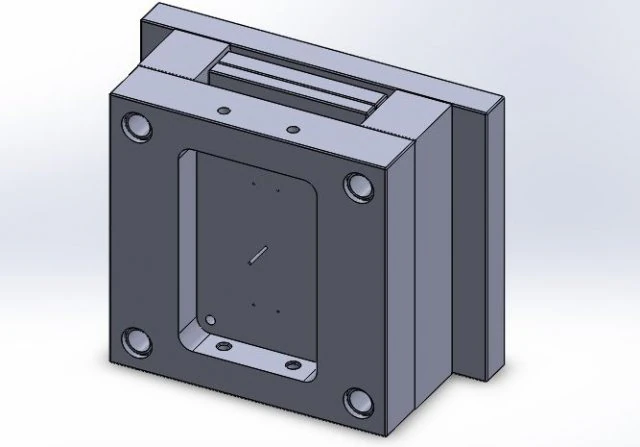 3D moue dinjection Plastique 3D Model .c4d .max .obj .3ds .fbx .stl .blend