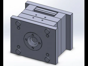 3D moue dinjection Plastique 3D Model