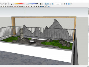 TERRACE GARDEN LANDSCAPE-JAPAN Modelo 3D